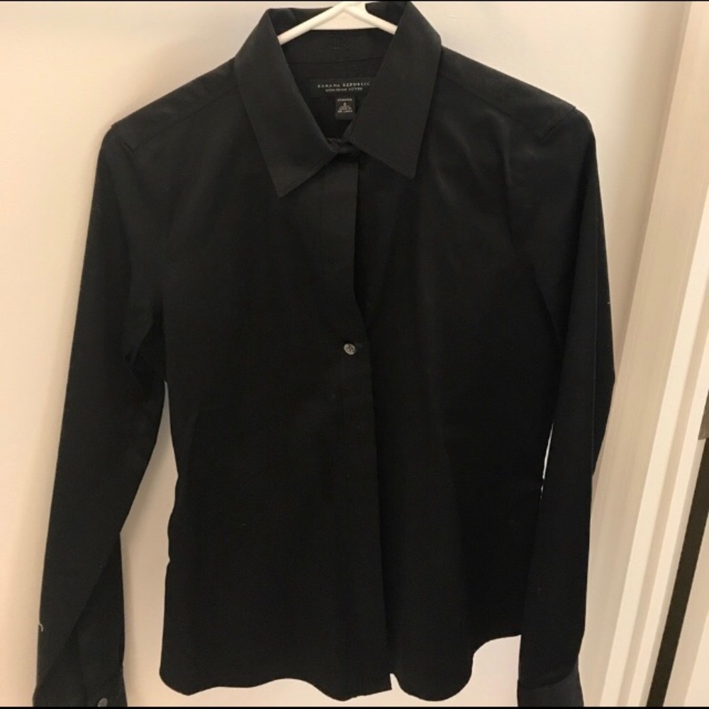 Banana Republic long sleeve shirt.